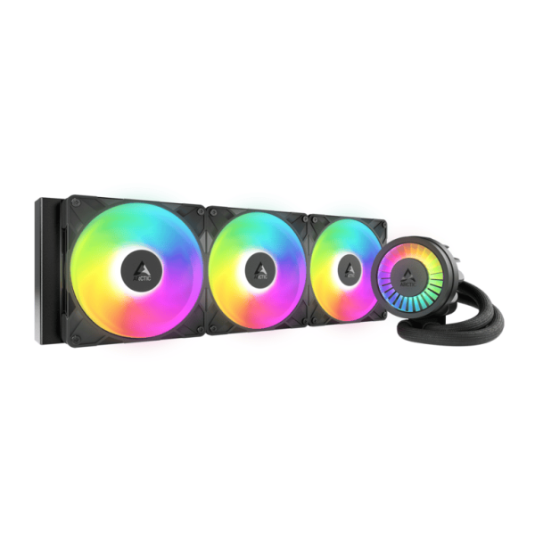 Arctic Liquid Freezer III PRO 420 A-RGB Black CPU water cooler with RGB lighting