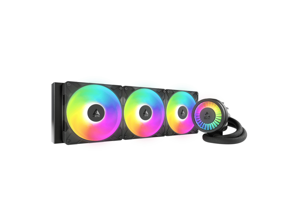 Arctic Liquid Freezer III PRO 420 A-RGB Black CPU water cooler with RGB lighting