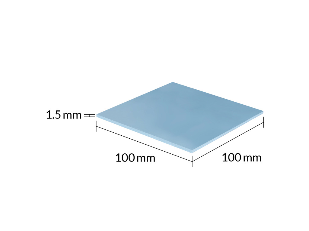 Arctic Thermal Pad TP-3 1.5mm 100x100mm termalna podloga za RAM chipset i IC