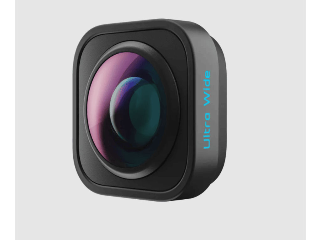 GoPro Ultra Wide Lens Mod za Hero 13 Black na bijeloj podlozi