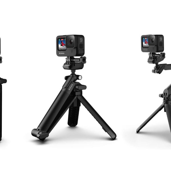 GoPro 3-Way selfie stick, ergonomski nosač kamere, stativ podesiv po visini za sve GoPro kamere