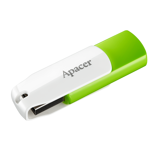 APACER FD 64GB USB 2.0 AH335 Green RP memorijski stick