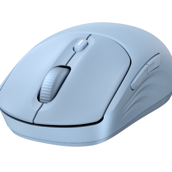 HP 400 Quiet bežični plavi miš na plavoj podlozi