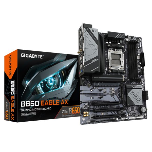 Gigabyte MB B650 EAGLE AX AM5 matična ploča sa DDR5 slotovima i M.2 priključcima