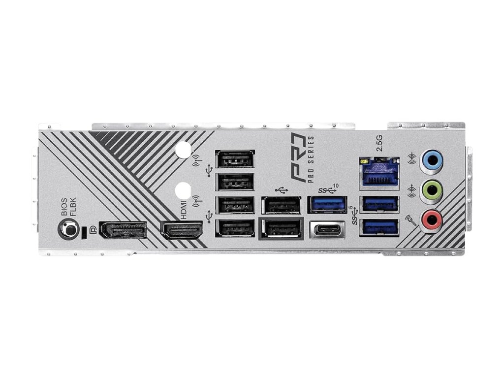 ASRock B650M Pro RS matična ploča u bijeloj boji s AMD B650 čipsetom i AM5 socketom