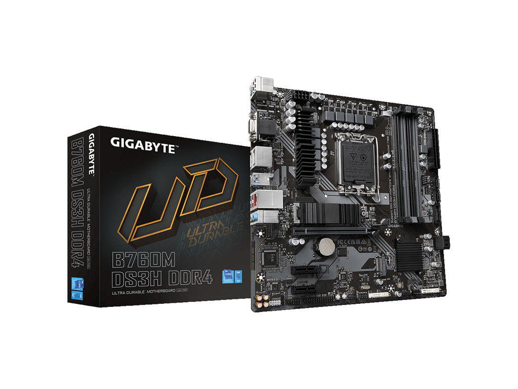 Gigabyte B760M DS3H DDR4 matična ploča LGA1700
