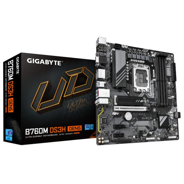 Gigabyte B760M DS3H GEN5 matična ploča s LGA1700 socketom i DDR5 podrškom