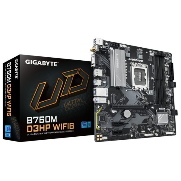 Gigabyte B760M D3HP WIFI6 LGA1700 matična ploča sa DDR5 i M.2 slotovima