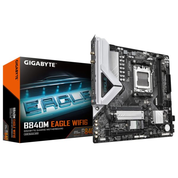 Gigabyte B840M EAGLE WIFI6 matična ploča za AM5 socket s DDR5 i M.2 podrškom