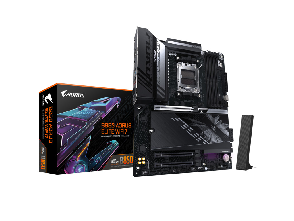 Gigabyte B850 A ELITE WF7 AM5 matična ploča sa DDR5, M.2 i USB Type-C priključcima