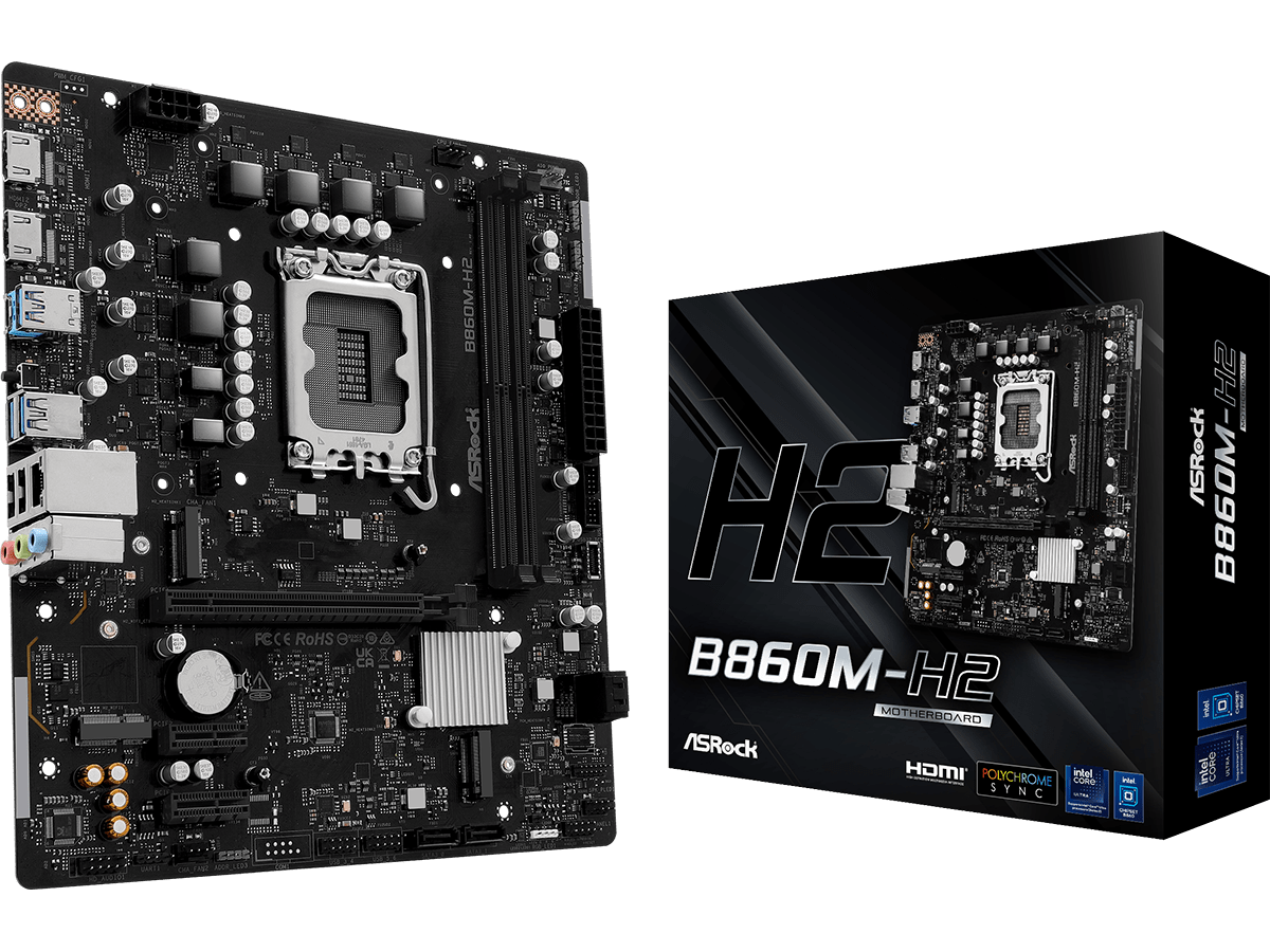 ASROCK B860M-H22xDDR5 Micro ATX matična ploča sa podrškom za DDR5, M.2 i RAID