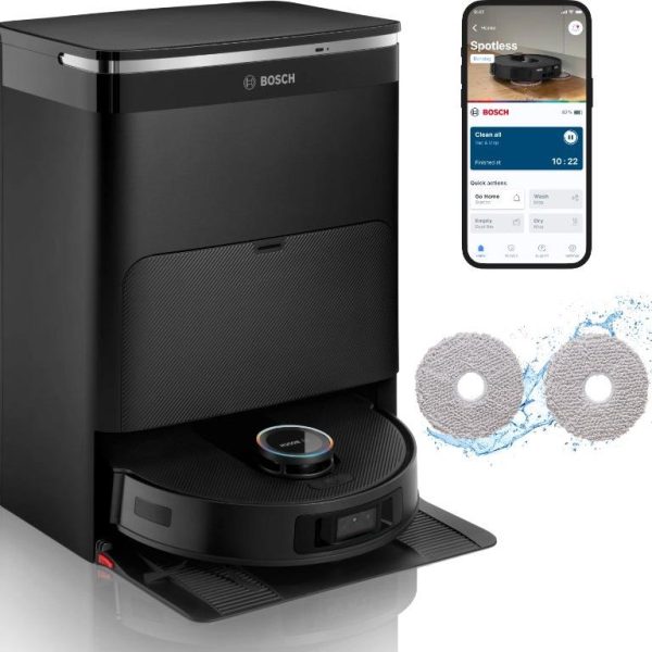 Bosch robotski usisivač Spotless MAX Cam sa 11.000 Pa i LiDAR navigacijom