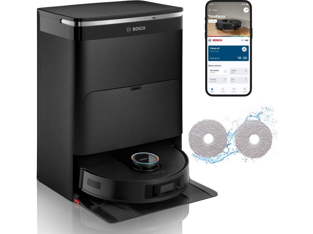 Bosch robotski usisivač Spotless MAX Cam sa 11.000 Pa i LiDAR navigacijom