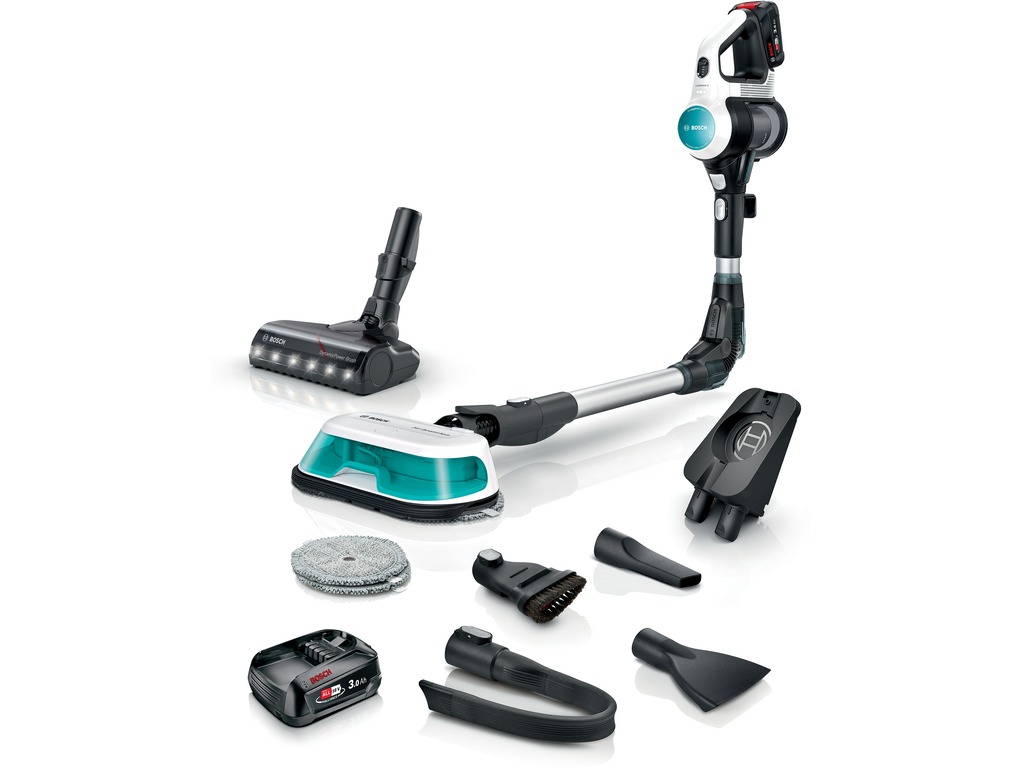Bosch UNLIMITED 7 2in1 usisivač sa pranjem i dvije zamjenjive baterije