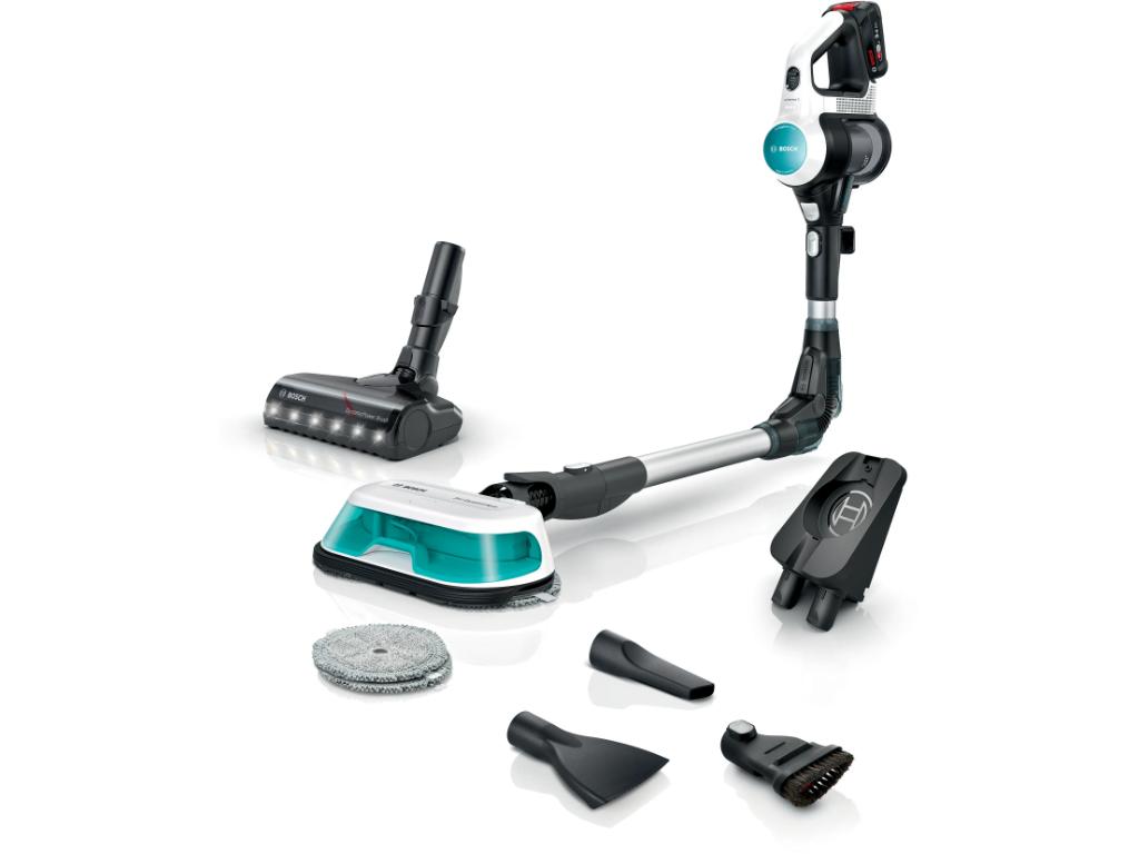 Bosch štapni usisivač Wet&Dry Unlimited Aqua bijele boje s nastavcima