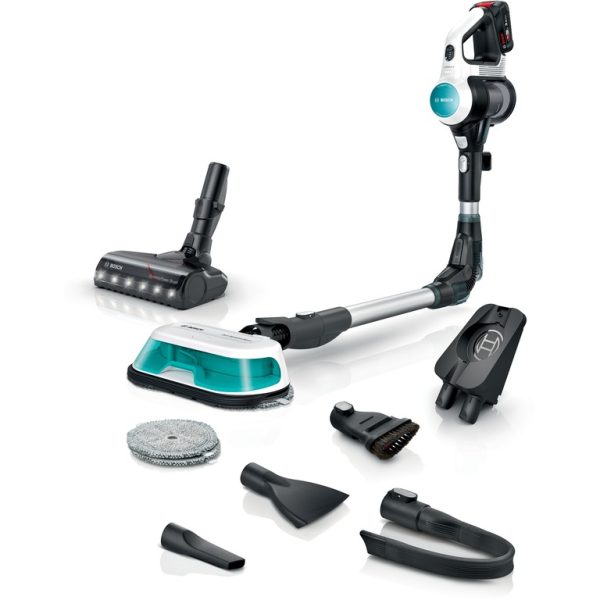 Bosch Unlimited ProHygienic Aqua štapni usisivač bijeli 18V 2 u 1