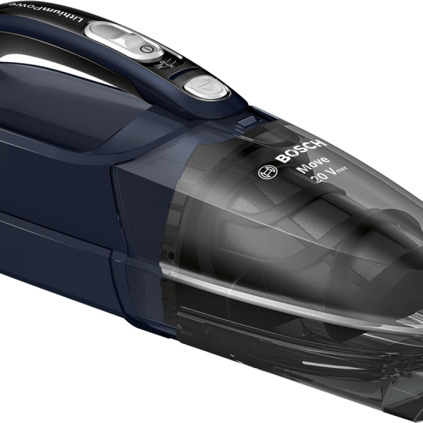 BOSCH plavi akumulatorski ručni usisivač BHN20L MOVE 20V Li-Ion