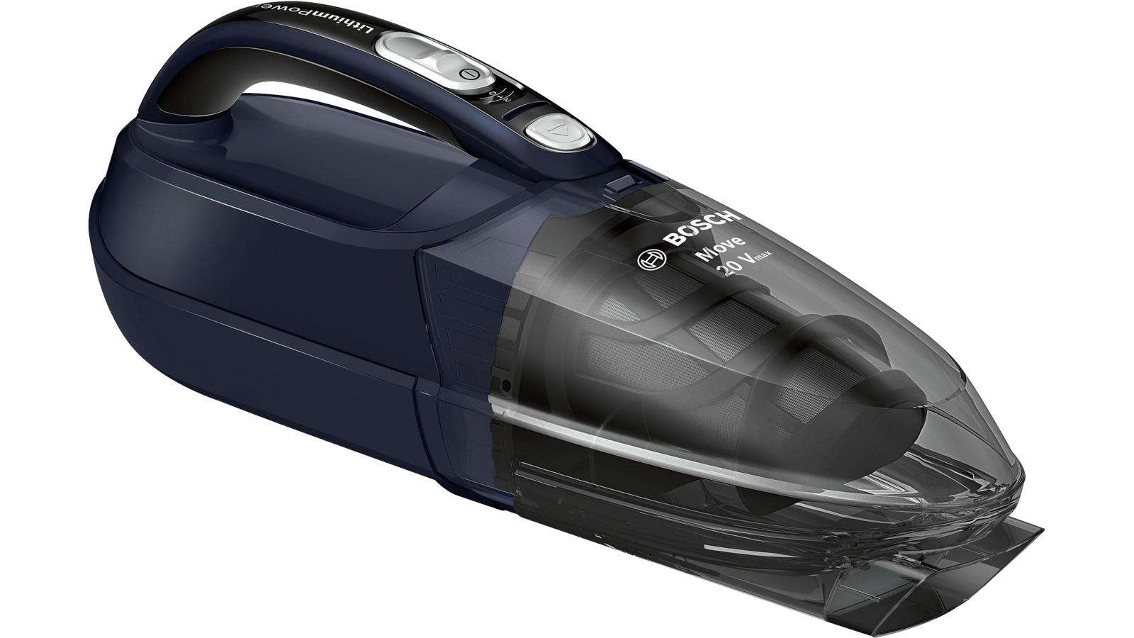 BOSCH plavi akumulatorski ručni usisivač BHN20L MOVE 20V Li-Ion