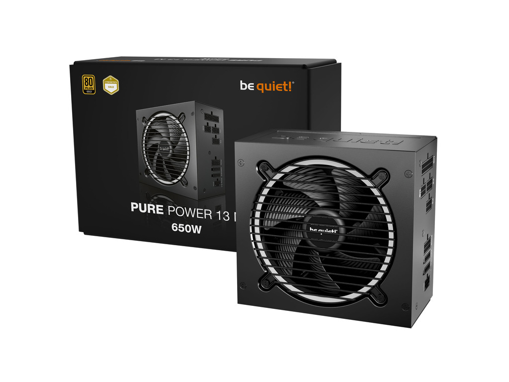 be quiet! Pure Power 650W Gold 13M napojna jedinica, crna, 80 PLUS certificirana