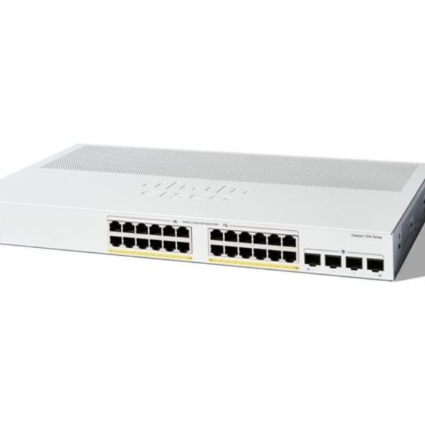 Cisco Catalyst 1200 24-port PoE switch sa 4x1G SFP portovima