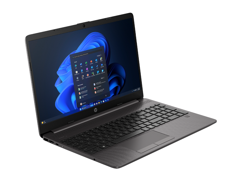 HP 250RT G9 laptop siva boja otvoren ekran
