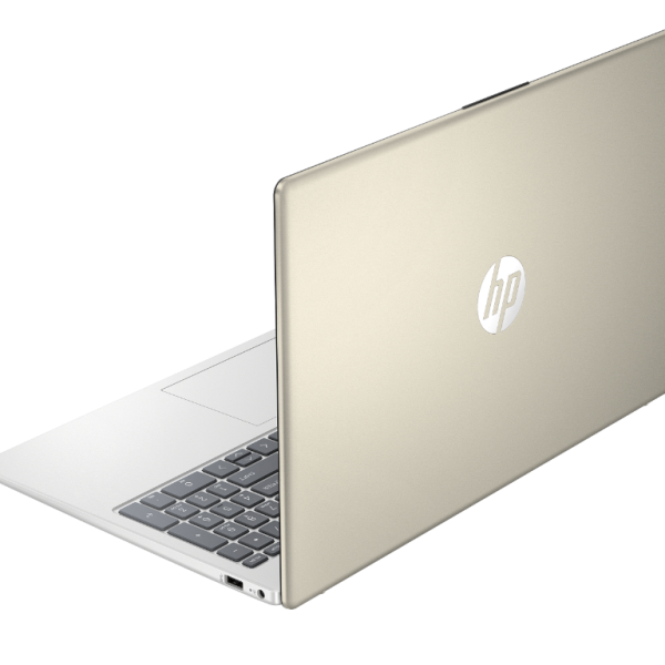 HP Laptop AI 15-fd2005nn u zlatnoj boji sa 15.6 inčnim FHD ekranom