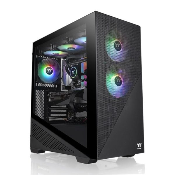 Thermaltake Divider 370 ARGB mid tower kućište sa kaljenim staklom i RGB ventilatorima