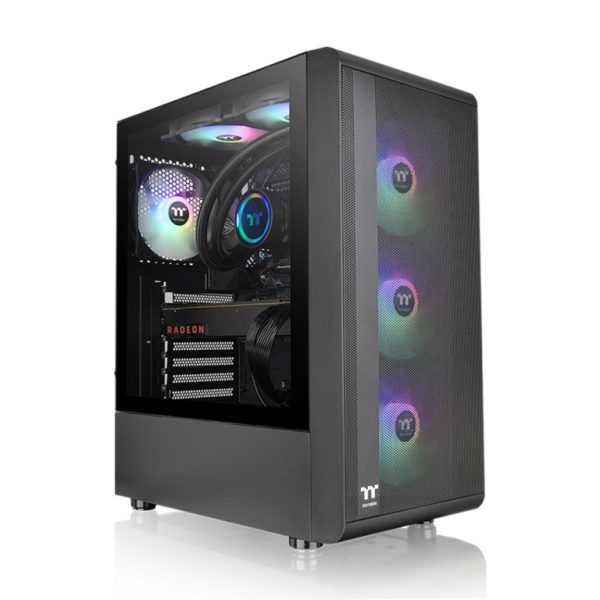Thermaltake S200 TG ARGB Mid Tower kućište sa 3 ARGB 120mm ventilatora