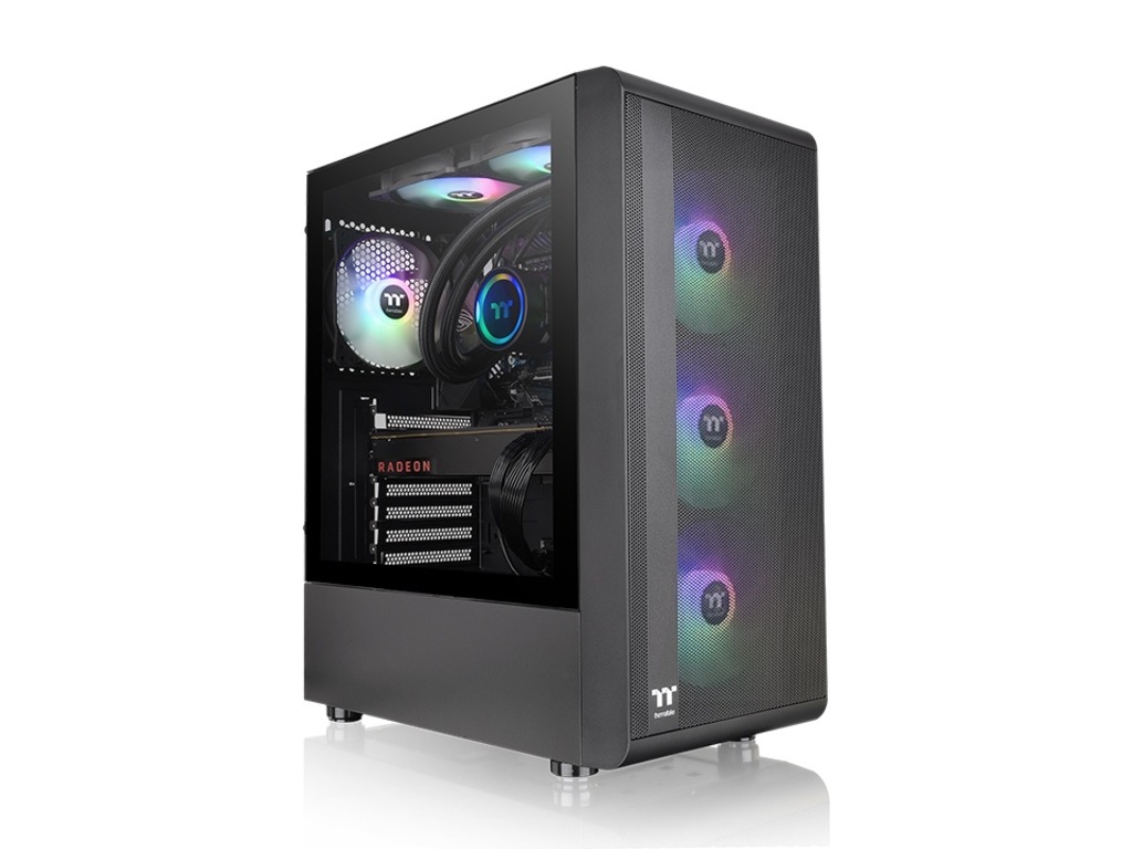 Thermaltake S200 TG ARGB Mid Tower kućište sa 3 ARGB 120mm ventilatora