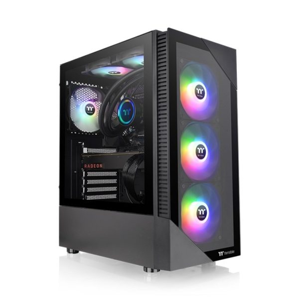 Thermaltake View 200 TG ARGB mid tower kućište sa tempered staklom i 3x 120mm ARGB ventilatora