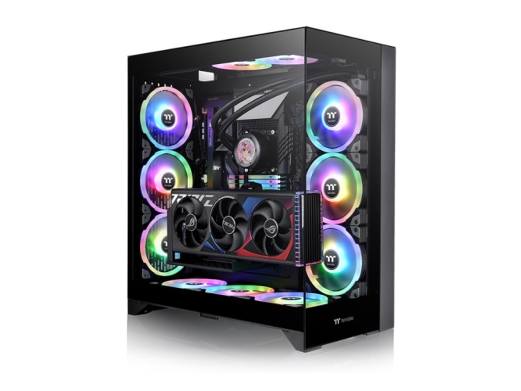 Thermaltake CTE E600 MX Mid Tower kućište sa 4mm tempered glass staklom i PCI-e 4.0 riser kablom