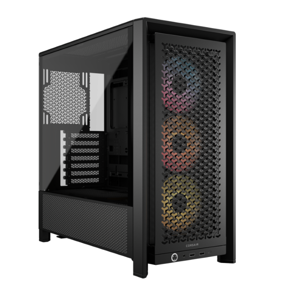 Corsair Frame 4000D RS ARGB crno mid-tower kućište sa 3 RGB ventilatora