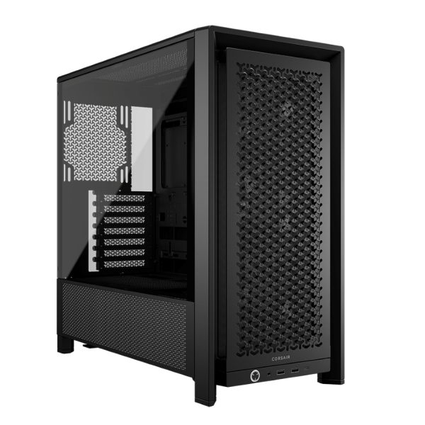 CORSAIR FRAME 4000D RS Modular Mid-Tower Case crne boje sa 3 RS120 ventilatora i staklenim panelom