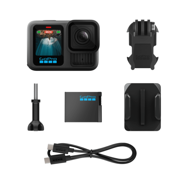 GoPro Hero 13 Black akcijska kamera na bijeloj podlozi
