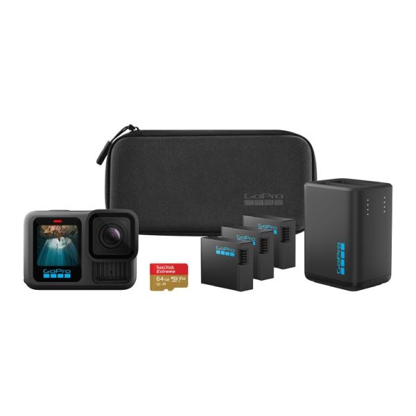 Go Pro Hero 13 Black Extended Power Bundle sa dodatnom baterijom i priborom