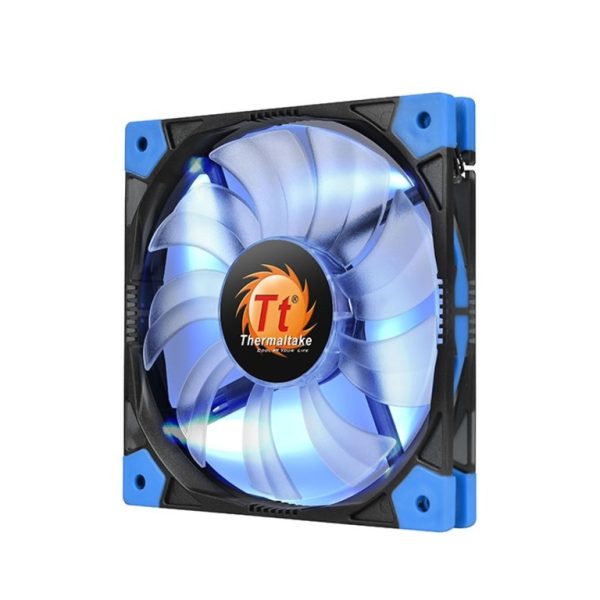 Thermaltake Luna 12 Slim LED 120mm tanak kućišni ventilator sa plavim LED osvjetljenjem i tihim hlađenjem
