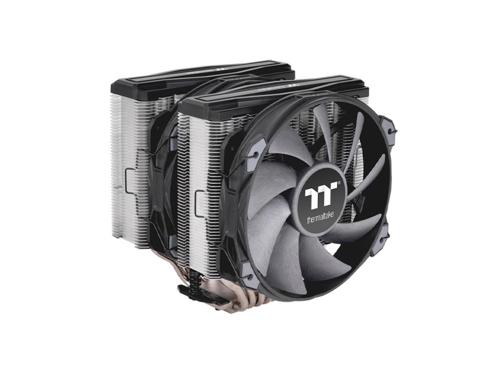 Thermaltake Toughair 710 dual-tower CPU cooler with two 140mm fans