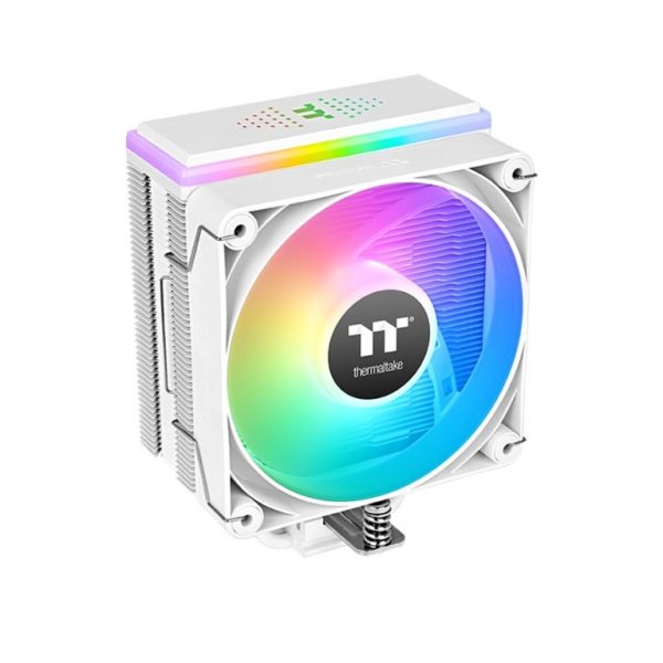 Thermaltake ASTRIA 200 ARGB White Air CPU Cooler with 120mm fan and RGB lighting