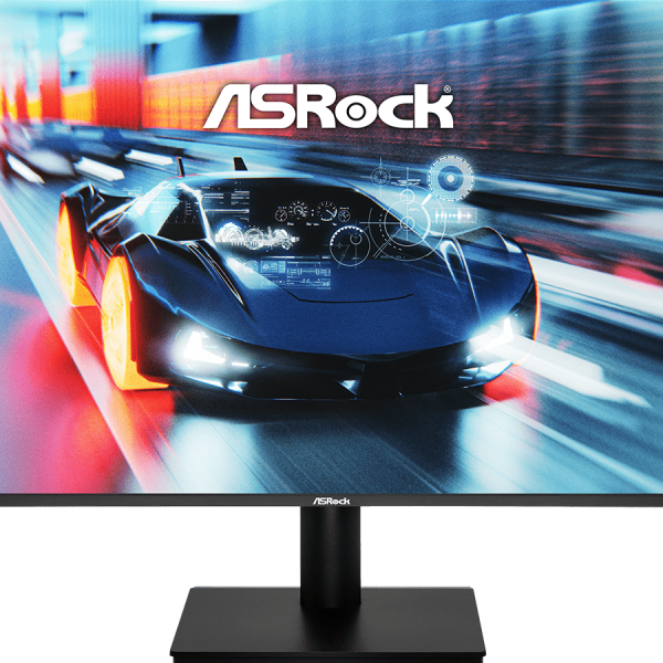 ASRock CL25FFB 24.5 inčni Full HD Flat IPS gaming monitor sa 144Hz osvježenjem na stolu
