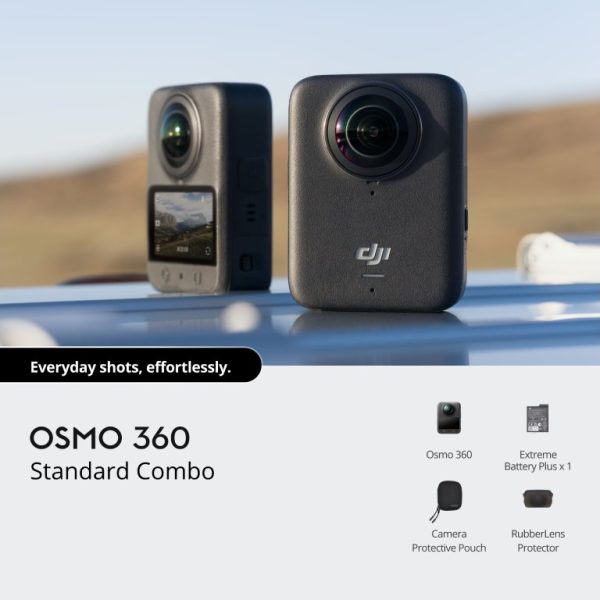 DJI Osmo 360 Standard Combo kamera sa 360 stepeni stabilizacijom i baterijom od 1770mAh