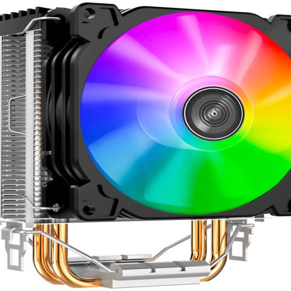 Jonsbo CR-1200 CPU Cooler RGB 92mm crni single tower hladnjak za procesor