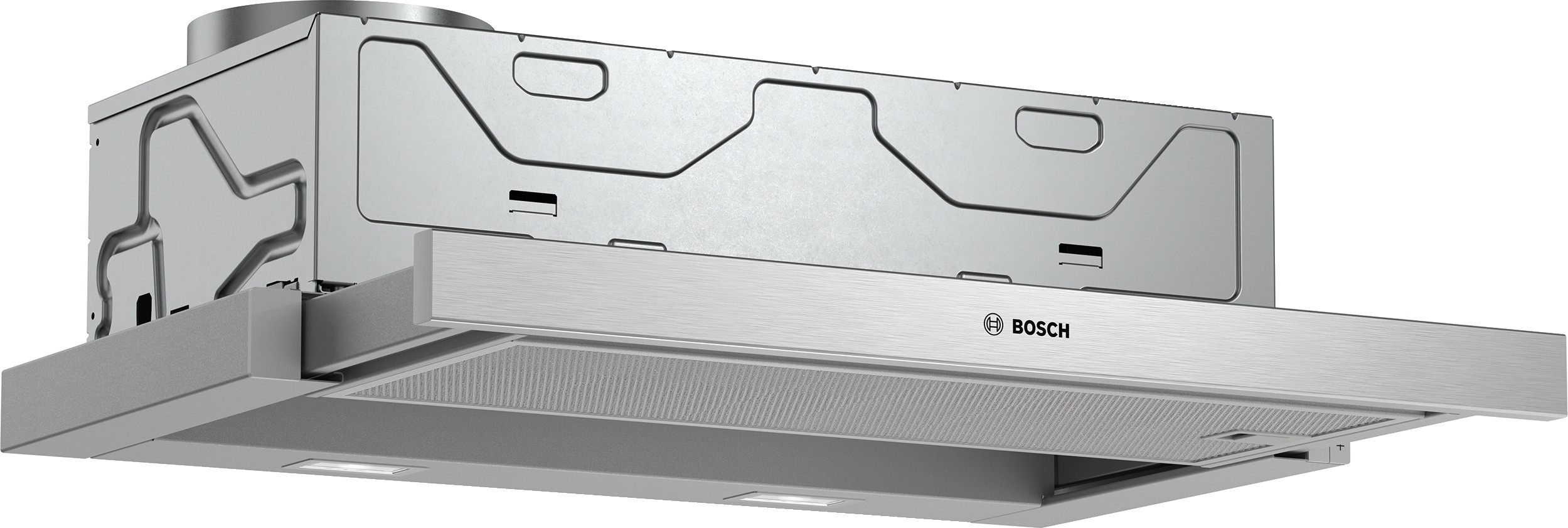 Bosch teleskopska napa Serie 4 DFM064A53 u inox izvedbi sa LED osvjetljenjem