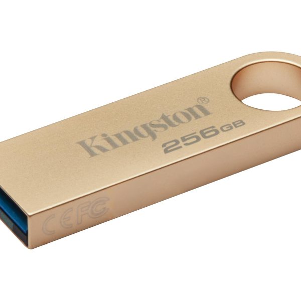 Kingston 256GB USB 3.2 SE9 premium metal USB memorija s crnim kućištem i kliznim mehanizmom