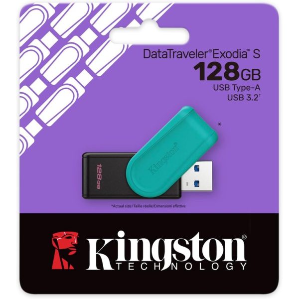 Kingston DataTraveler Exodia S 128GB USB 3.2 memorijski stick