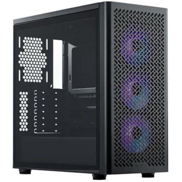 Cooler Master Elite 502 Black Mid Tower ATX kućište sa 3x ARGB 120mm ventilatora