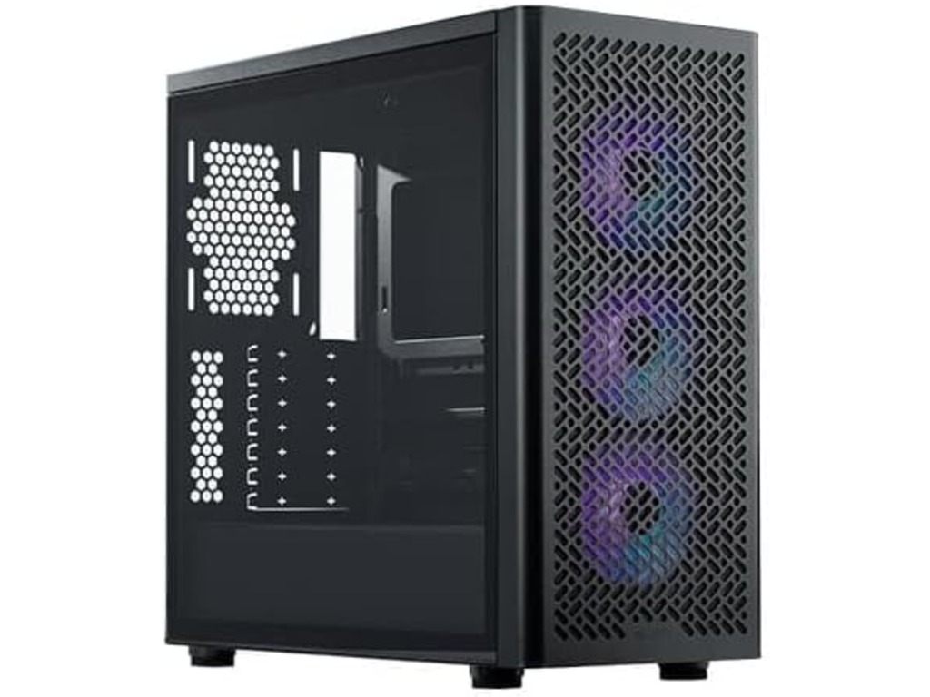 Cooler Master Elite 502 Black Mid Tower ATX kućište sa 3x ARGB 120mm ventilatora