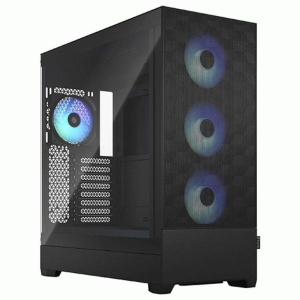 Fractal Design Pop XL Air RGB crno full tower kućište sa staklenim panelom i 4 RGB ventilatora