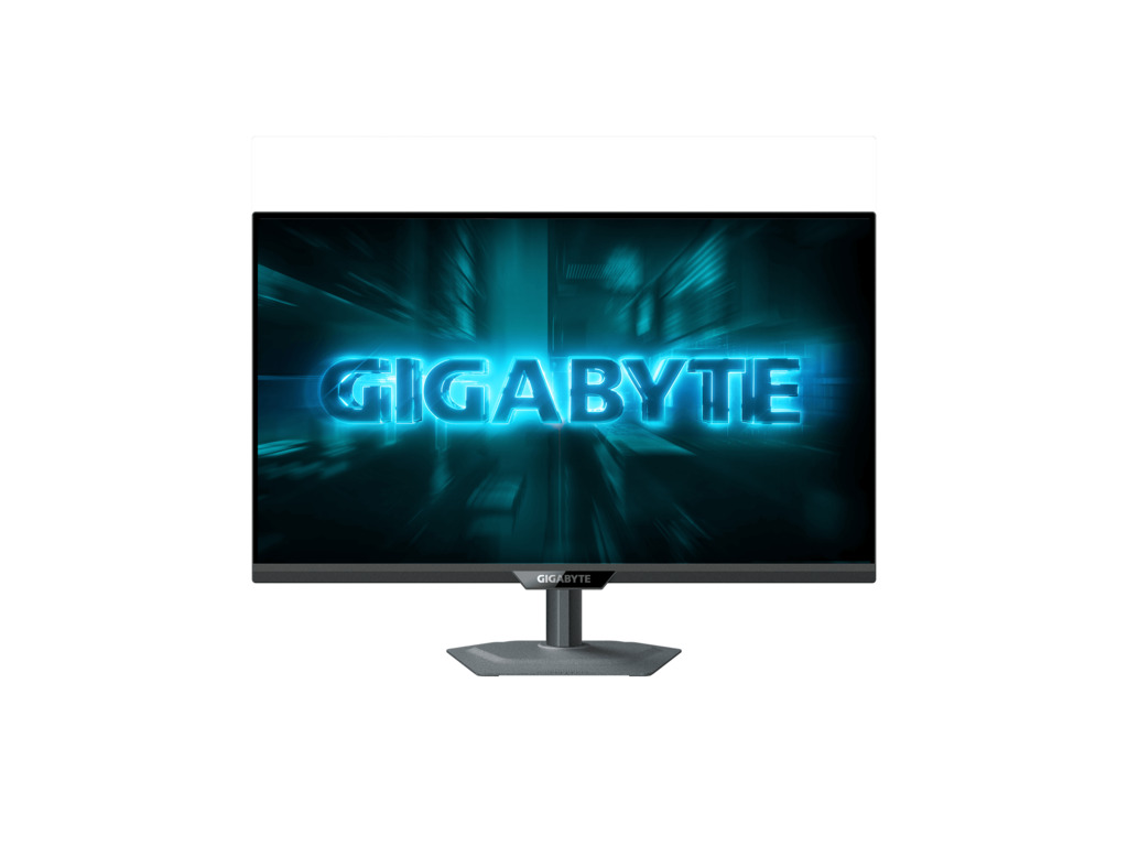Gigabyte G27U 27-inch UHD monitor with SS IPS display, 160Hz refresh rate, and adjustable tilt and swivel stand