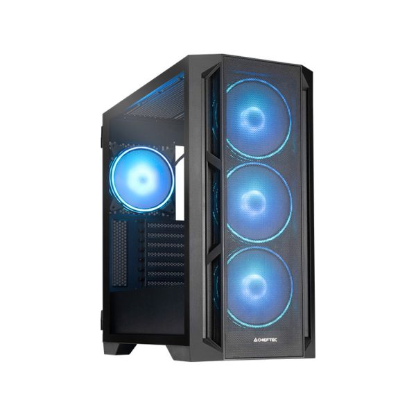 Chieftec Apex Lumo kućište sa mesh prednjom stranom i ARGB ventilatorima