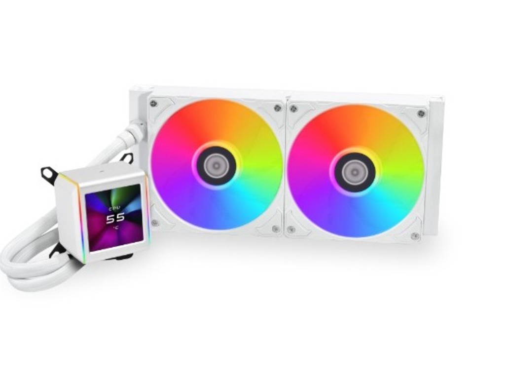Lian Li Galahad II Trinity 280 RGB LCD White bijeli 280mm vodeno hlađenje